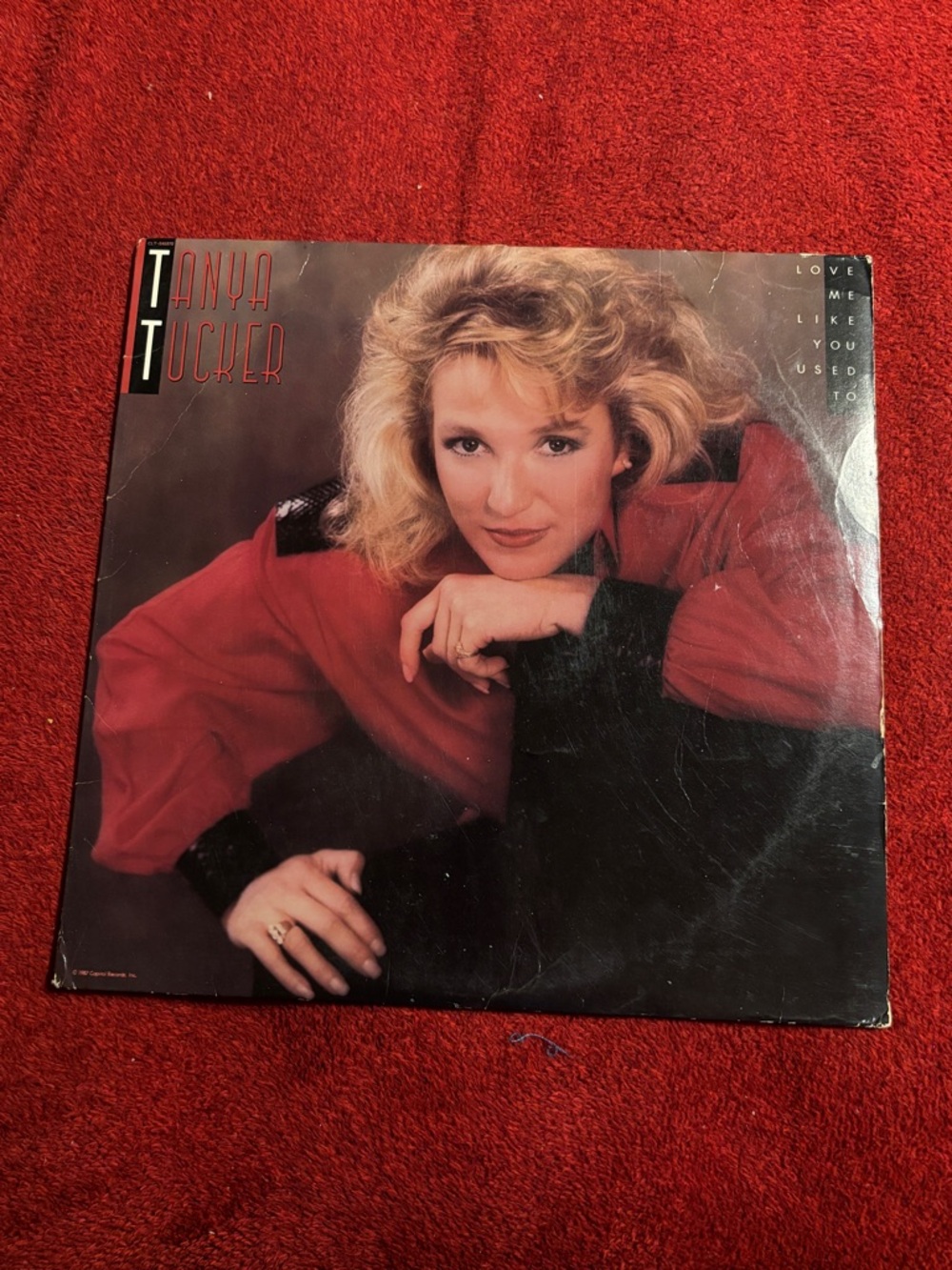 Tanya Tucker Love Me Like You used  To Vinyl LP - record 1987